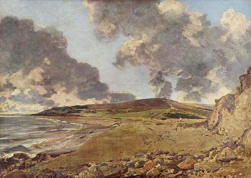 John Constable Constable Weymouth Bay Norge oil painting art